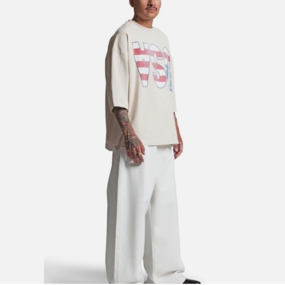 ★NWT WILLY CHAVARRIA Buffalo T-Shirt White L★ - Picture 2 of 13